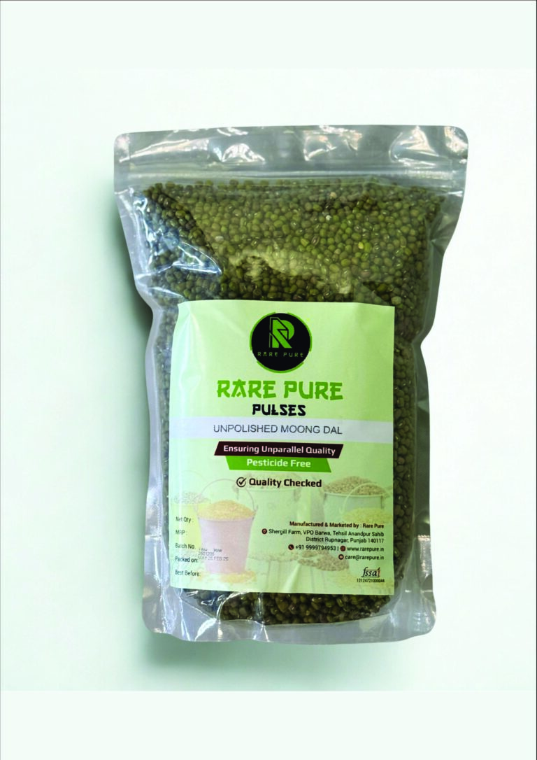 unpolished whole moong dal