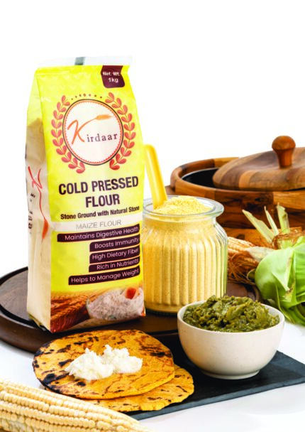 cold/stone pressed maize flour