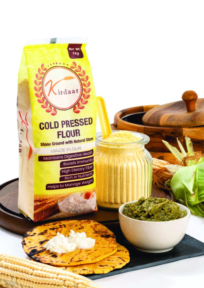 cold/stone pressed maize flour