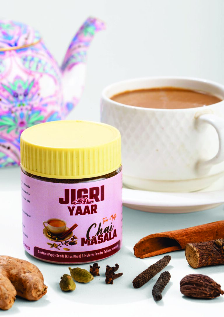 cold pressed tea/chai masala