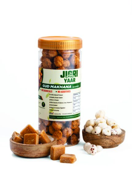 gur/jaggery makhana