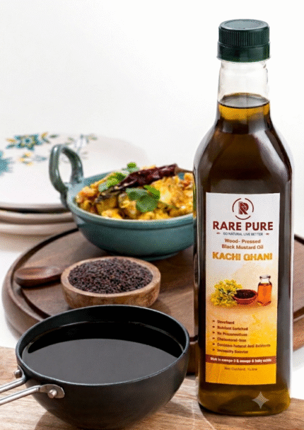 Rare Pure- Kachi Ghani Black Mustard Oil