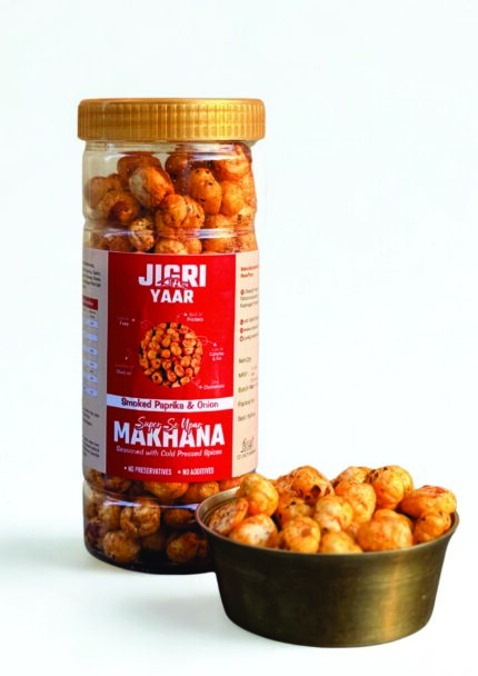 smoked paprika and onion makhana