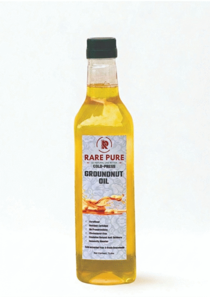 Rare Pure- Cold Pressed Groundnut Oil