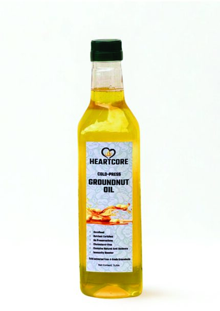 cold pressed groundnut oil