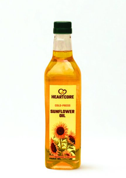 cold pressed sunflower oil