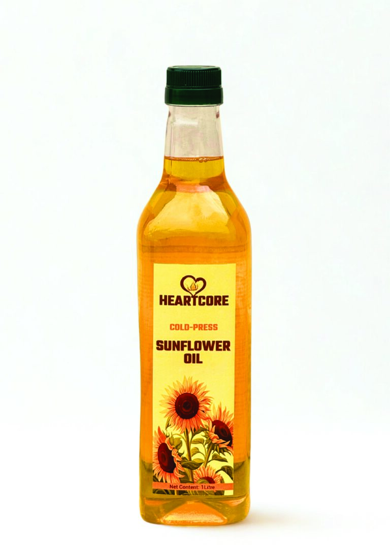 cold pressed sunflower oil
