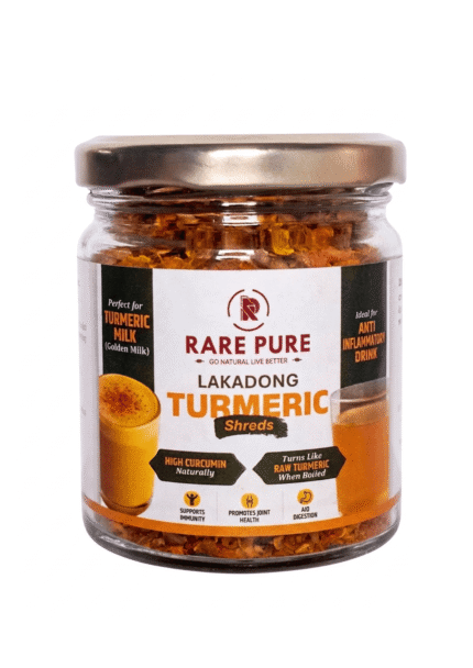 Rare Pure Lakadong Turmeric Shreds 50g